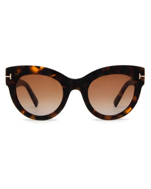Tom Ford Lucilla サングラス Brown