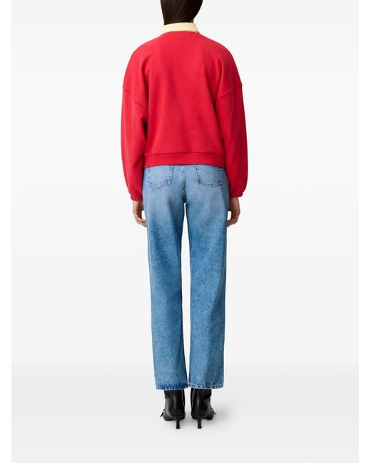 Claudie Pierlot Logo-Embroidered Sweatshirt