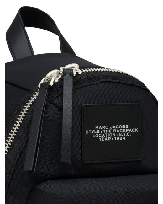 Marc Jacobs Blue Mittelgroßer The Backpack Rucksack Mit Reißverschluss