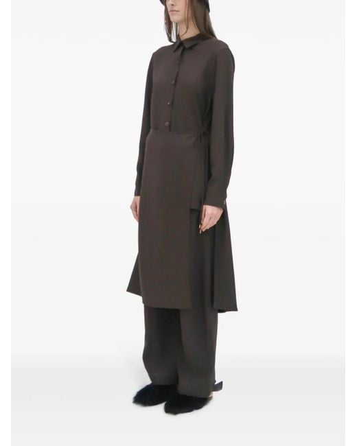 Rosetta Getty Asymmetrisch Blouse in het Brown