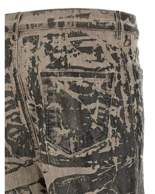 Vaqueros bootcut con botones Rick Owens de hombre de color Gray