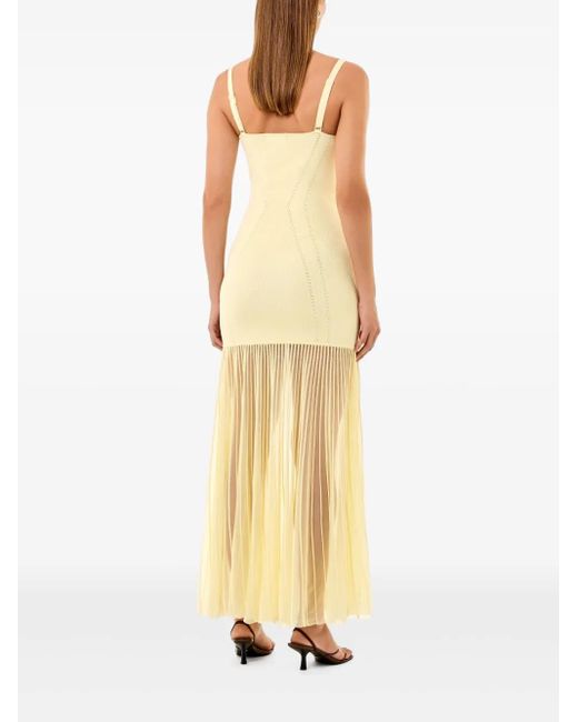 Nicholas Lyra Midi-Jurk in het Yellow