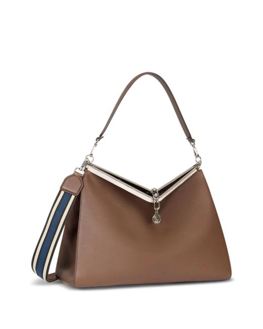 Etro Brown Large Vela Shoulder Bag for men