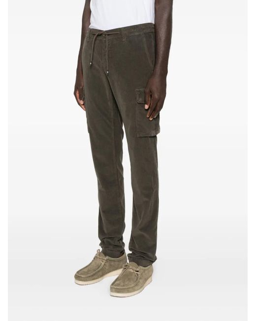 Mason's Gray Cardo-Pockets Trousers for men
