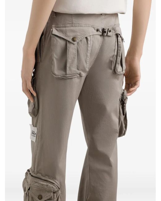 Dolce & Gabbana Cargohose Aus Baumwollgemisch in Gray für Herren