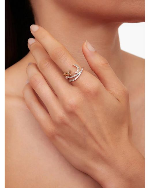 Yvonne Léon Metallic Dream Diamond Ring