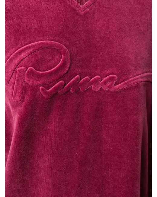 Fenty Purple V-Neck Sweatshirt