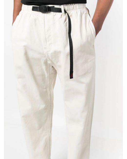 Gramicci White Belted Trousers for men