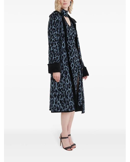 Temperley London Blue Adonis Coat