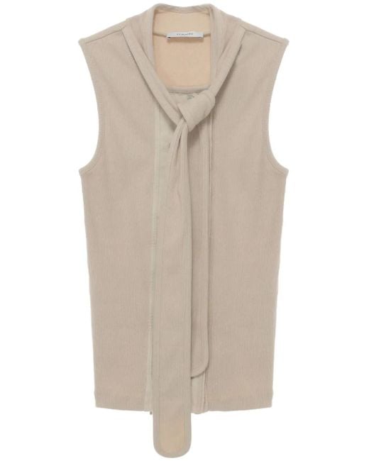 Lemaire アシンメトリー ブラウス Natural
