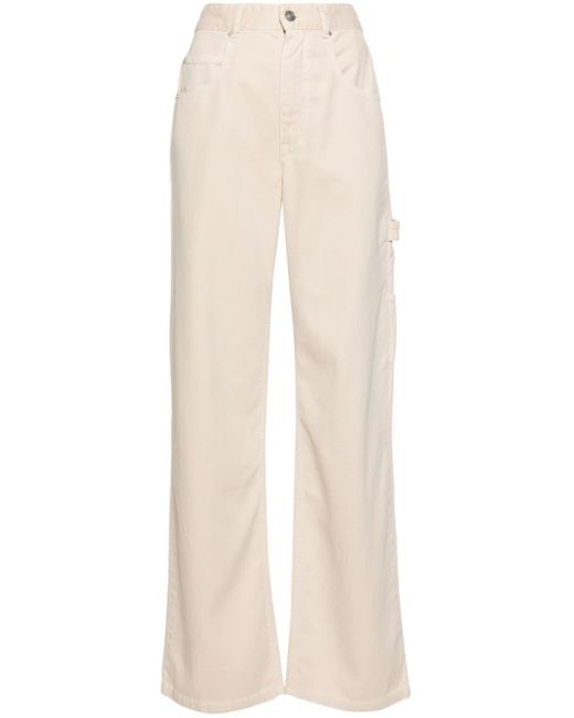 Isabel Marant Jeans Met Wijde Pijpen in het White