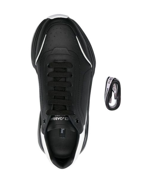 Dolce & Gabbana Black Daymaster Low-top Sneakers for men
