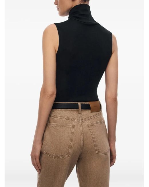 12 STOREEZ Black Nicole Sleeveless Top