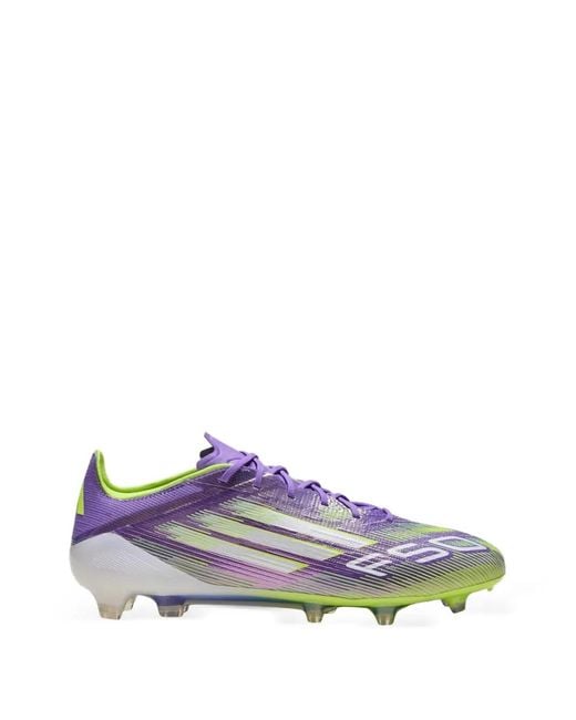Adidas Purple Crampons De Football F50 Elite Fg