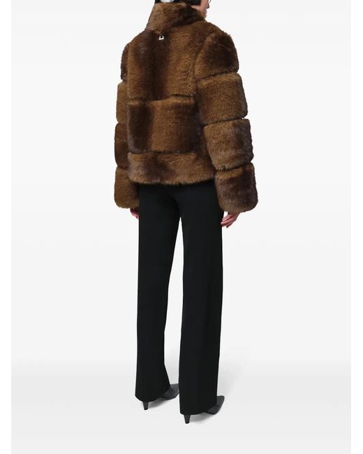 Apparis Brown Sai Faux-Fur Jacket