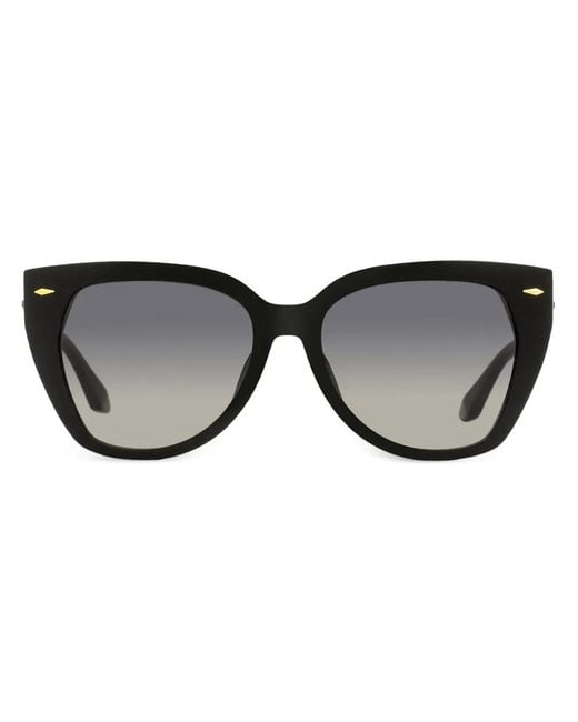 Longines Black Butterfly-Frame Sunglasses