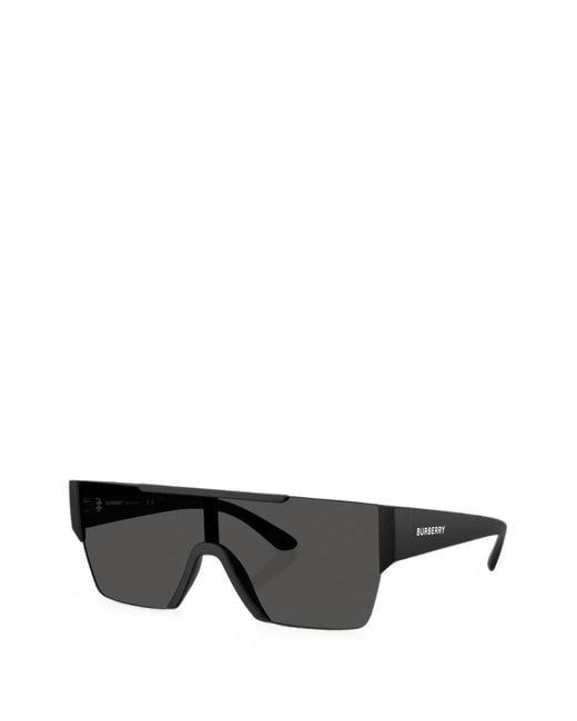 Burberry Black Shield-Frame Sunglasses