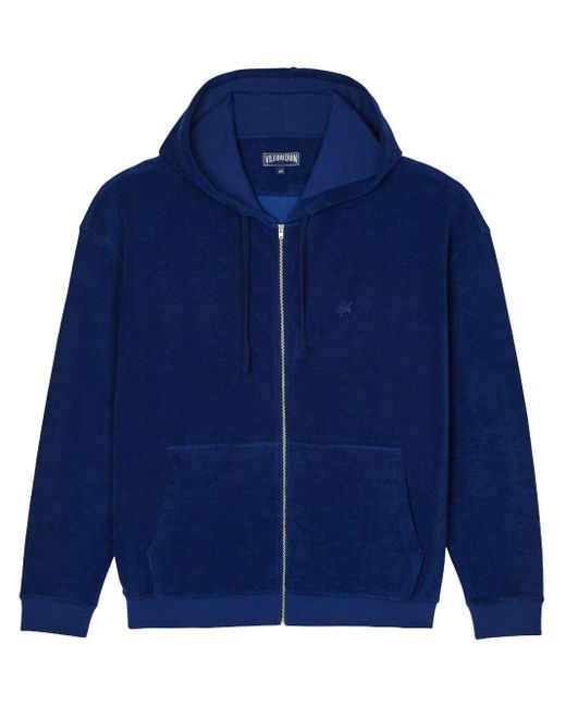 Vilebrequin Blue Jibe Beach At Home Hoodie for men