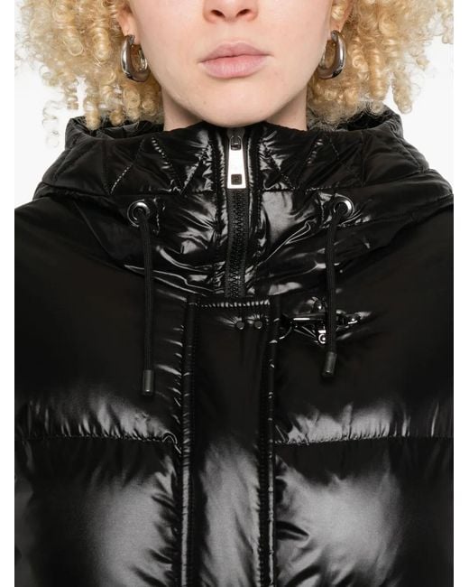 Fay Gewatteerde Jas in het Black