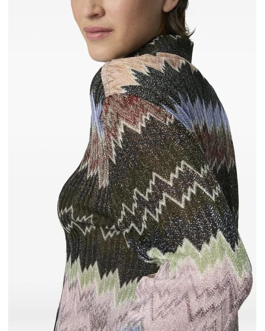 Missoni Black Zig Zag Shirt