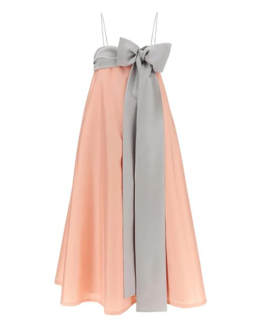 Vestido midi Bailey BERNADETTE de color White