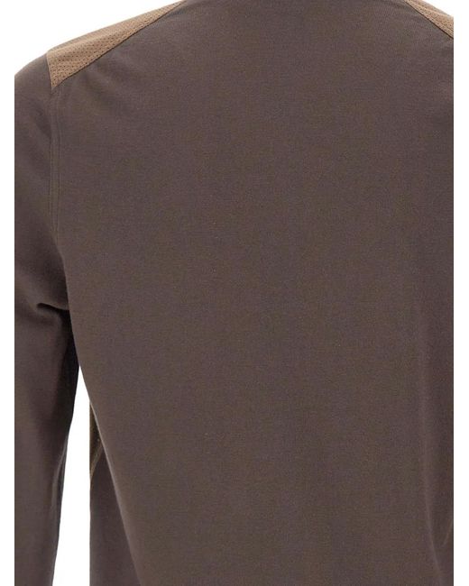 Gran Sasso Brown Perforated Jacket for men
