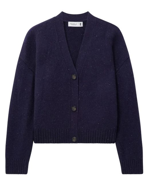 Pringle of Scotland Blue Cashmere Cardigan