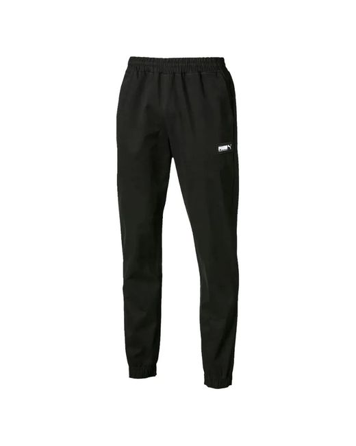 PUMA Black Fusion Track Pants for men