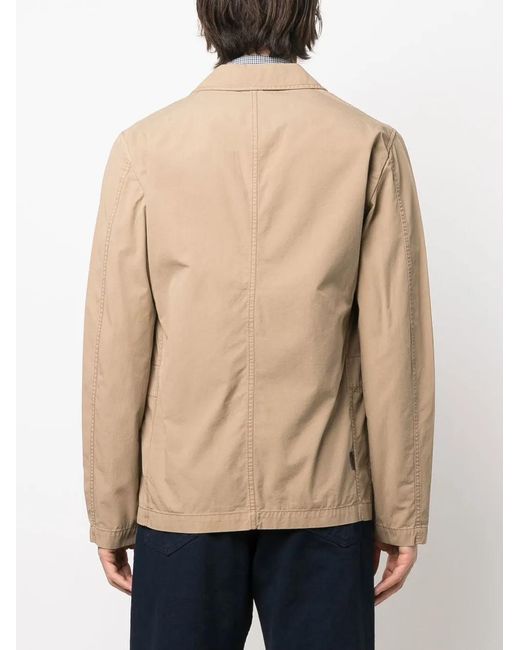 Woolrich Natural Single-Breasted Button Blazer for men