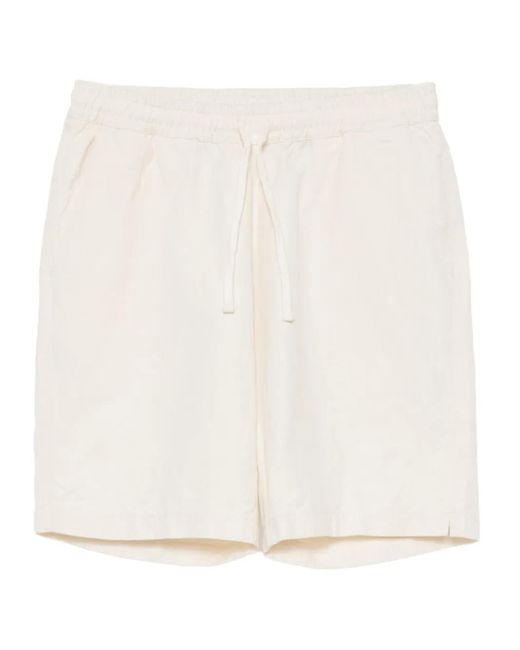 Bermudas con cordones Universal Works de hombre de color White