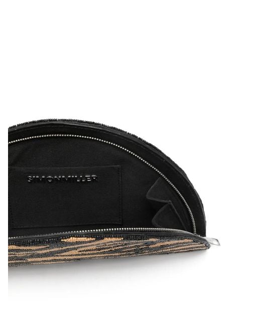 Simon Miller Black Lune Clutch