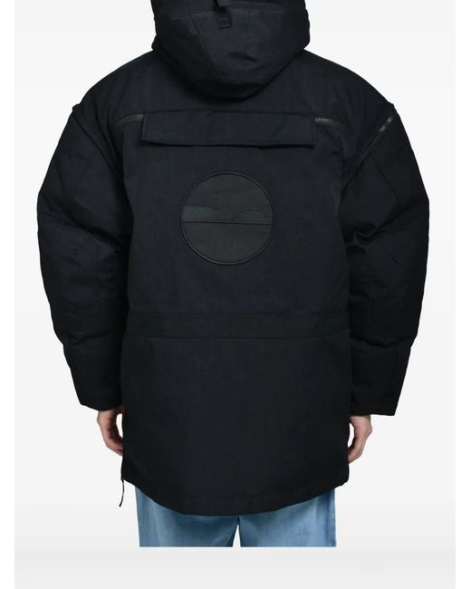 Martine Rose Blue Skidoo Common Patchwork Jacket for men
