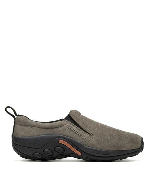 Merrell Gray Jungle Moc Suede Slip-Ons for men