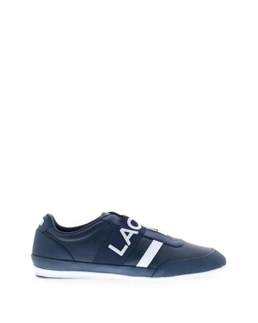 Lacoste Blue Misano Elastic Sneakers for men