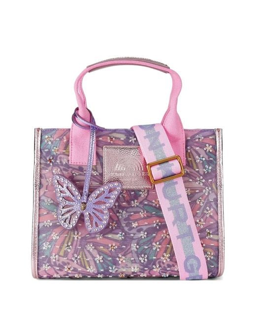 Kurt Geiger Purple Small Southbank Tote Bag