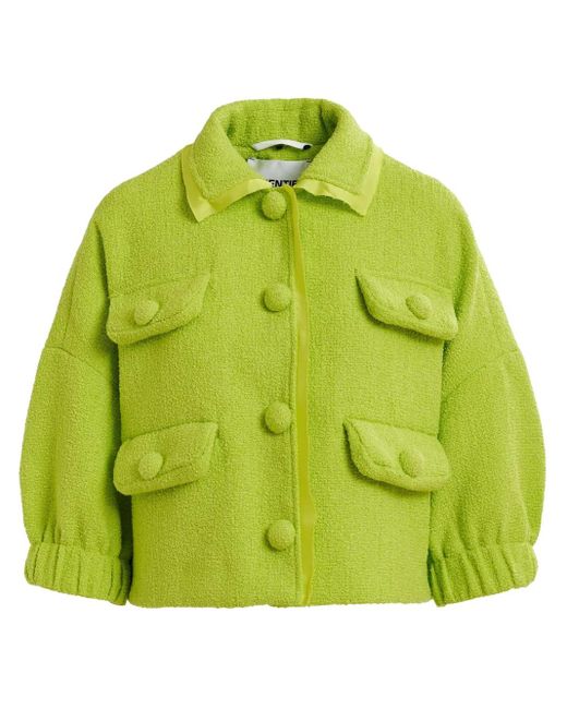 Essentiel Antwerp Green Hecks Jacket