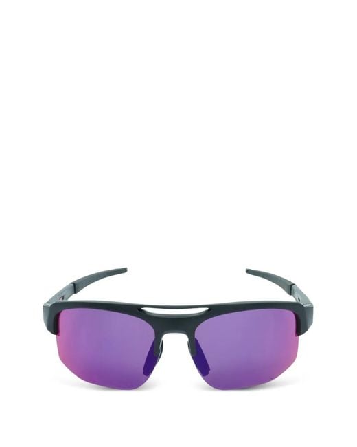 Oakley Purple Mercenary Geometric-Frame Sunglasses for men