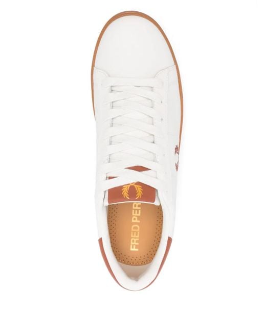 Fred Perry White Spencer Sneakers for men