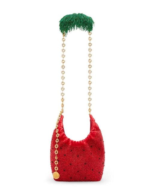 Loewe Red Mini Squeeze Bag