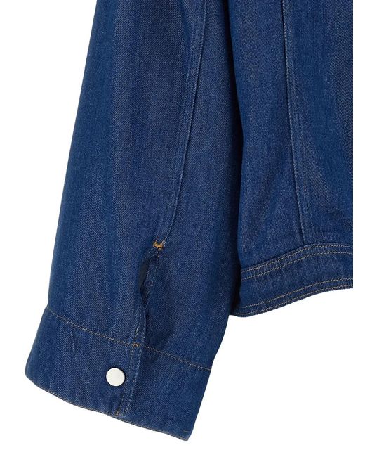Nude Blue Veste Blake En Jean
