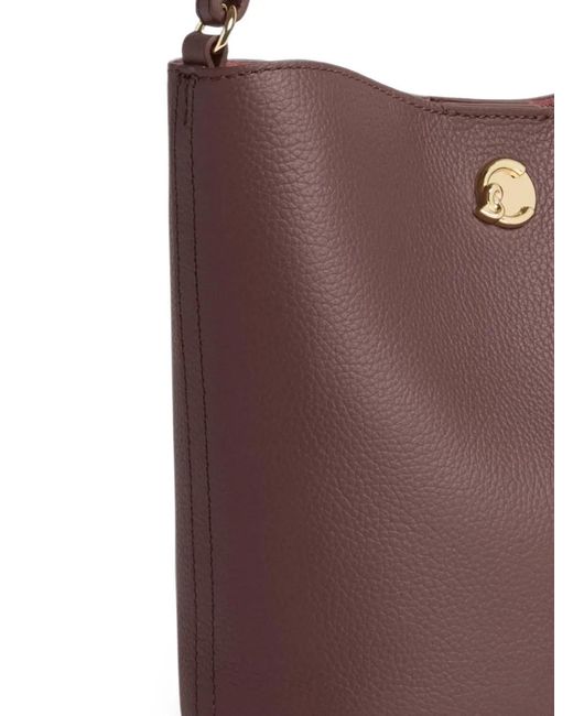Coccinelle Purple Nikla Shoulder Bag