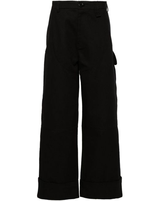 Pantalon droit Workwear Chaps Simone Rocha pour homme en coloris Black