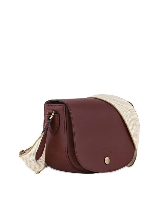 Longchamp Épure S レザー ショルダーバッグ Purple