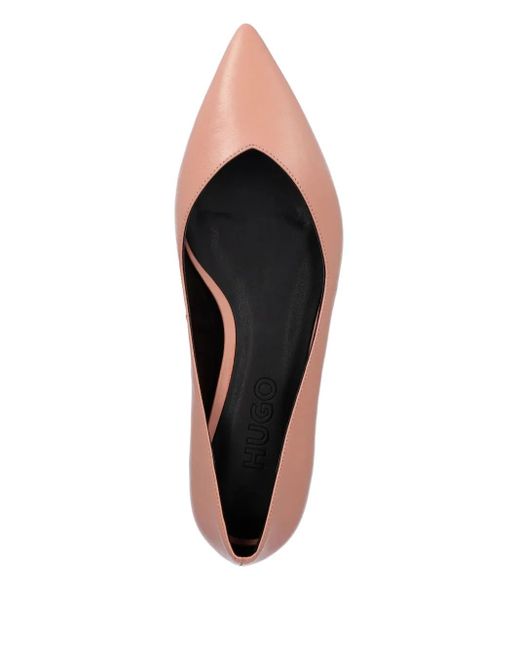 Ballerines Texturées HUGO en coloris Pink