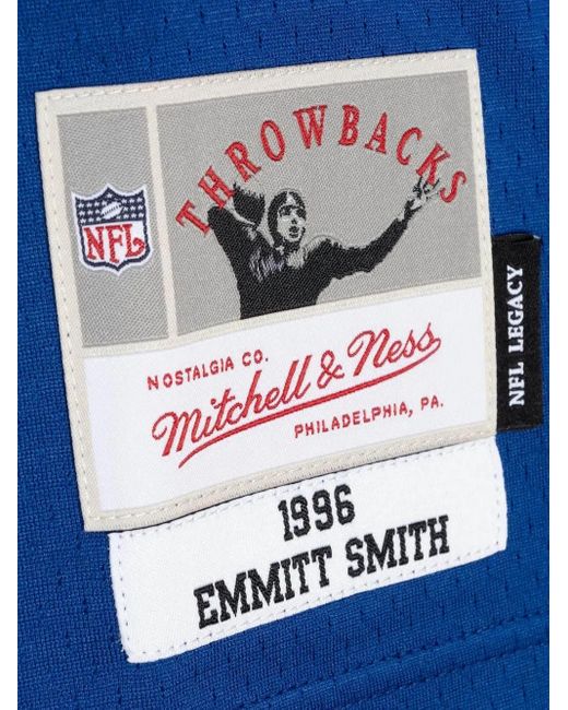 Mitchell & Ness Blue 1996/97 Emmitt Smith Dallas Cowboys Jersey for men