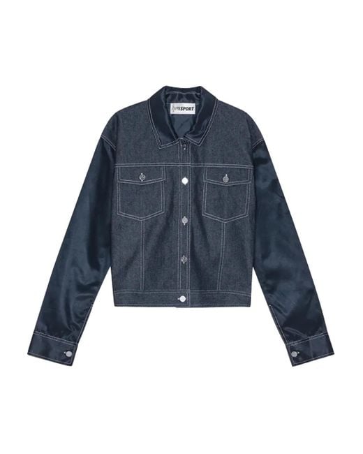 OperaSPORT Blue Buttoned Denim Jacket