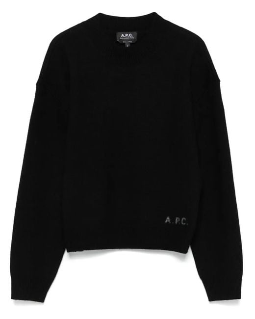 Jersey Esther A.P.C. de color Black