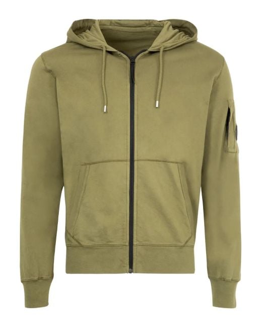 C P Company Sweater Met Capuchon in het Green voor heren