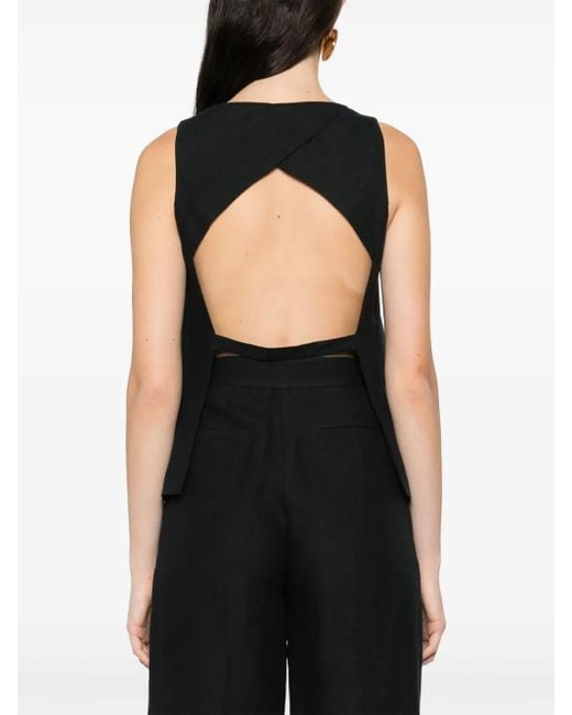 Chaleco August Occleus de color Black