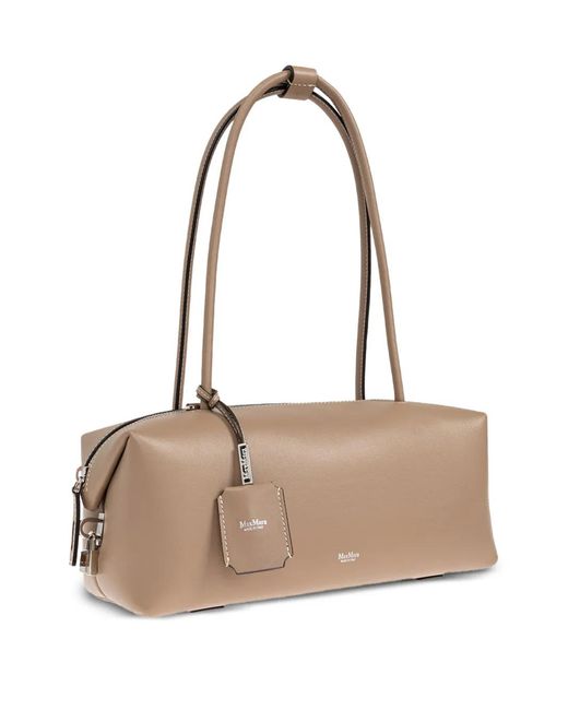 Max Mara Natural Holdallstring Shoulder Bag